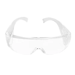 1pcs Safety Work Protective Glasses PC Material Transparent Windproof Sandproof and Impact-proof Labor Protection Glasses