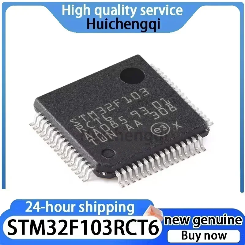 1PCS Genuine STM32F103RCT6 LQFP-64 ARM Cortex-M3 32-bit Microcontroller MCU