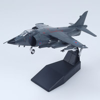 1/72 Scale Sea Harrier Die-cast Aircraft Plane Metal Model for Gift