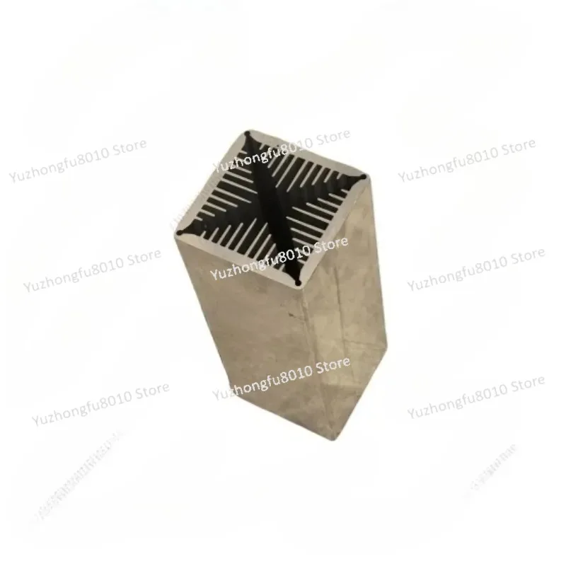 High Power Wind Tunnel Heat Sink, 80 * 80 * 200MM Aluminum Type Radiator