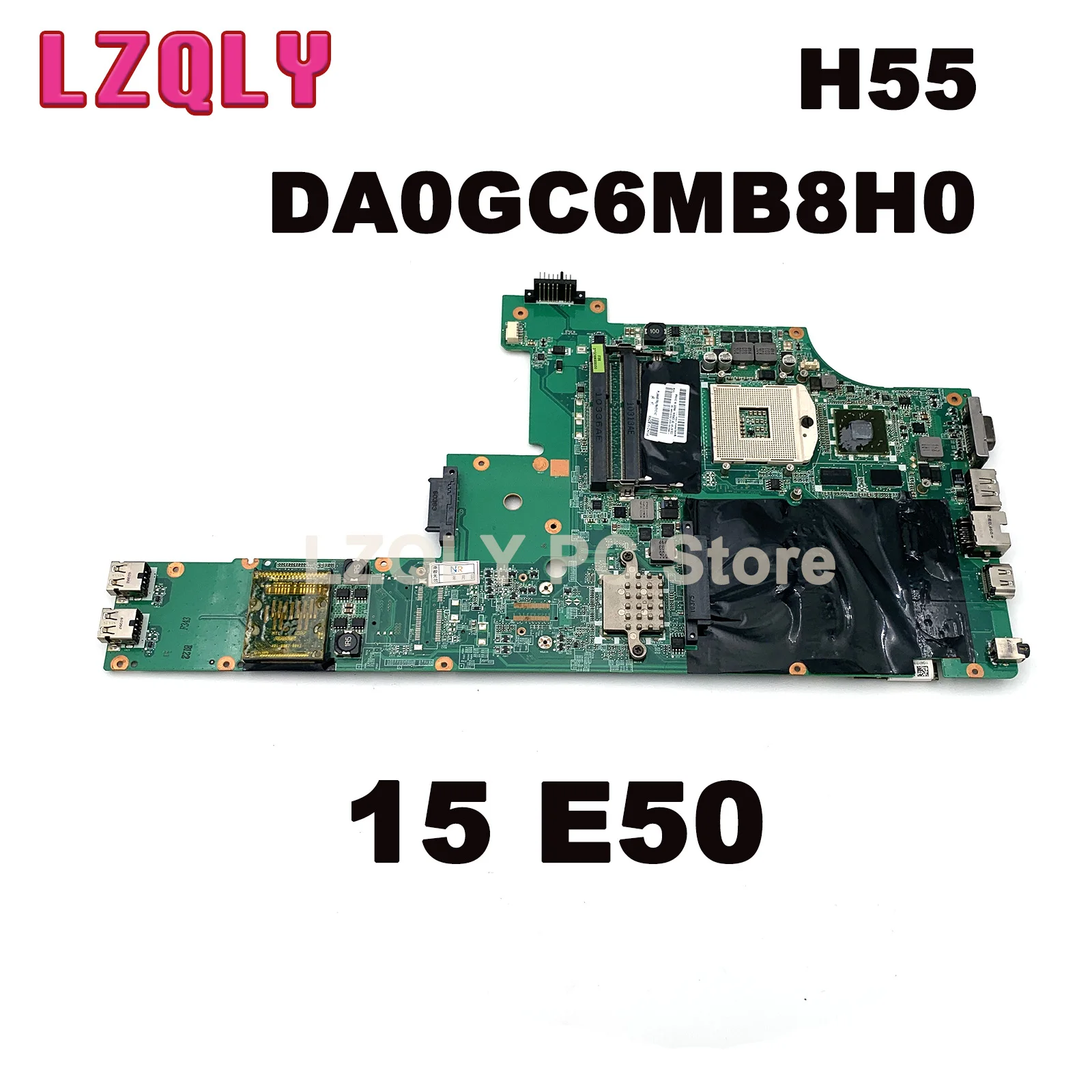 

For Lenovo Thinkpad Edge 15 E50 Laptop Motherboard DA0GC6MB8F0 HM55 DDR3 GPU HD4500 FUR 63Y2144 Free CPU Has Been 100%