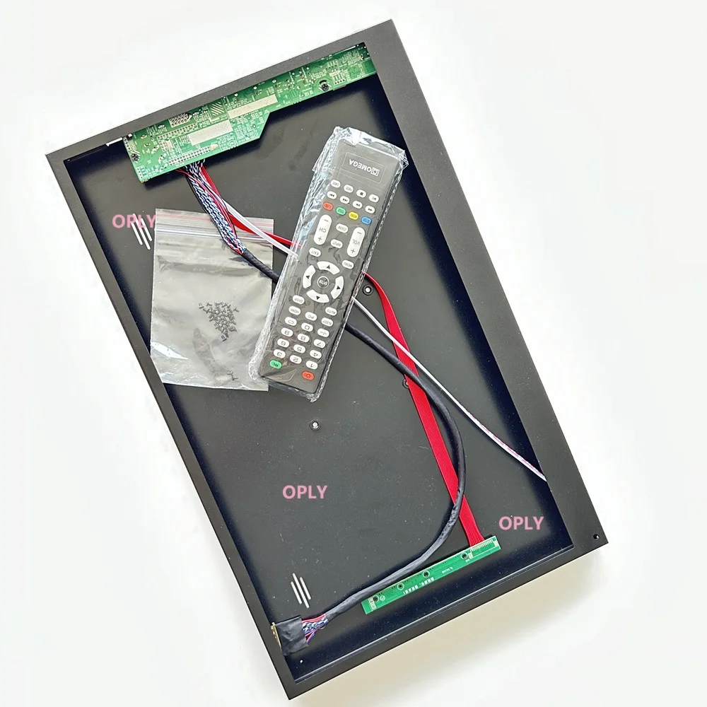 For LP156WF1 LP156WF4 TV Controller driver Board kit with metal case USB AV HDMI-compatible VGA 1920×1080 15.6