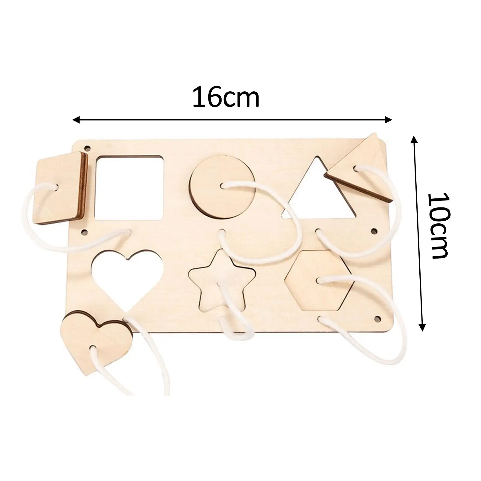 Montessori Druk Bord Diy Materiaal Vroeg Educatief Speelgoed Matching Board