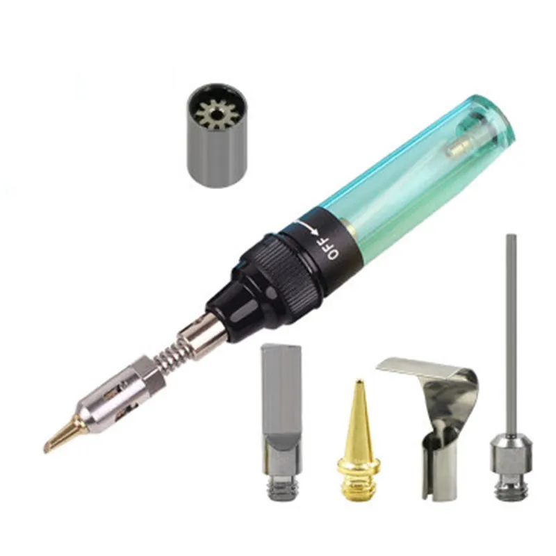 Portable Hold Gas Soldering Iron Electric Portable Triad Gas Welder Electric Tin Soldering Iron Wireless Universal Box-packed