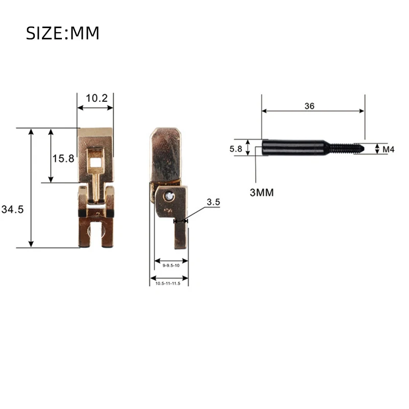6 sztuk/zestaw gitara elektryczna z podwójnym blokowaniem Systyem zablokowane siodełka strunowe Tremolo mostek zablokowane siodełka strunowe do gitary elektrycznej