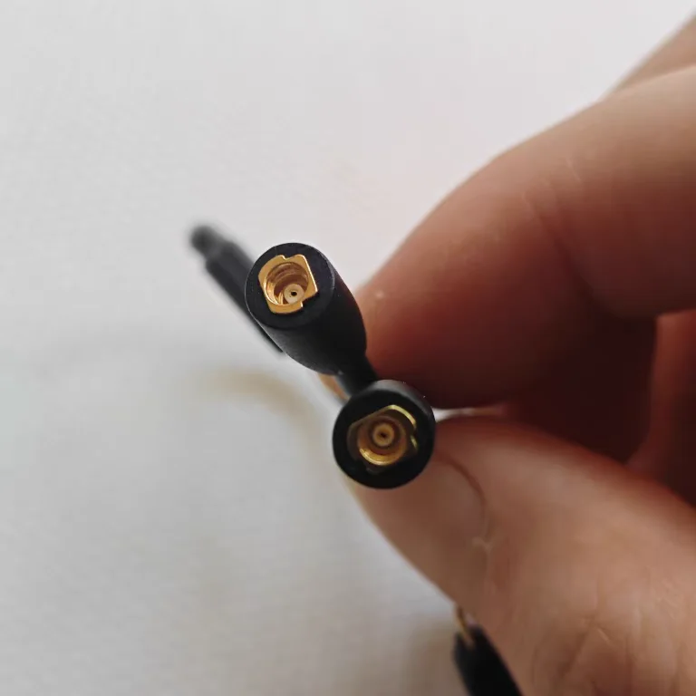 0.78mm Dual-pin IEM Earphone Adapter, Right Angle Design, MMCX Female Socket, Compatible with MoonDrop Earphones