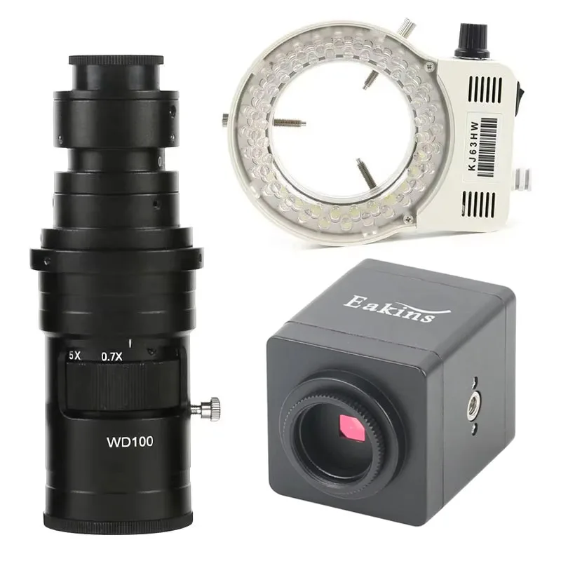 1080P HDMI VGA كاميرا فيديو مجهر إلكترونية رقمية C جبل 25 مللي متر صناعة كاميرا Cmos للهاتف مصلحة الارصاد الجوية PCB إصلاح لحام #2