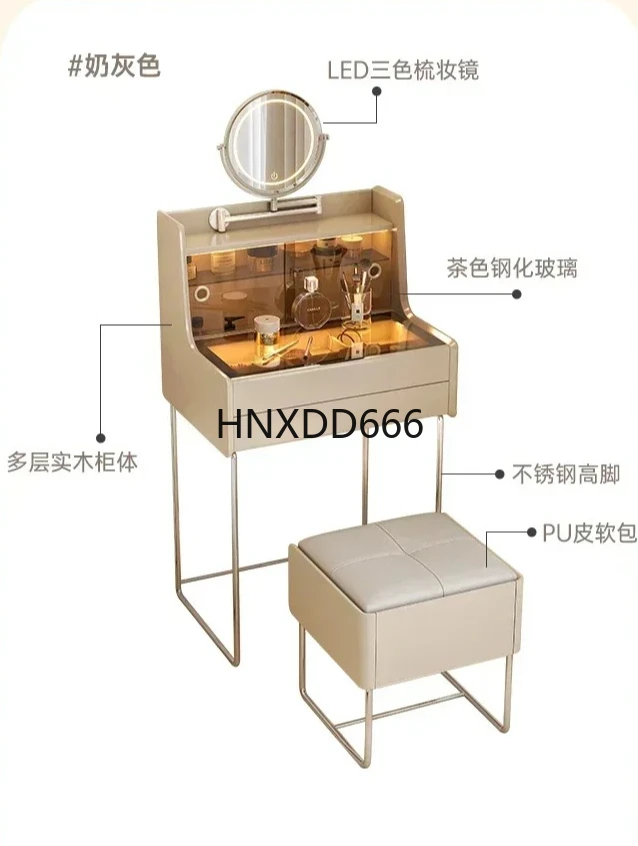 

French Cream Style Dresser Bedside Bedroom Modern Minimalist