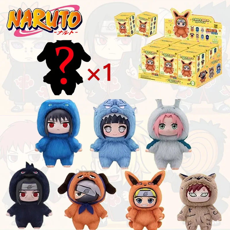

Новинка-горячая Наруто слепая коробка Shippuden Party Series Узумаки мягкая плюшевая фигурка Shippuden орнамент игрушка Рождественский подарок подарок на день рождения