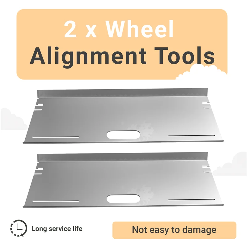 

AB56-Wheel Alignment Tool Toe Angle Measurement Tool Plate Alignment Rods And Slots Accessories Alignment Tool Toe Plates