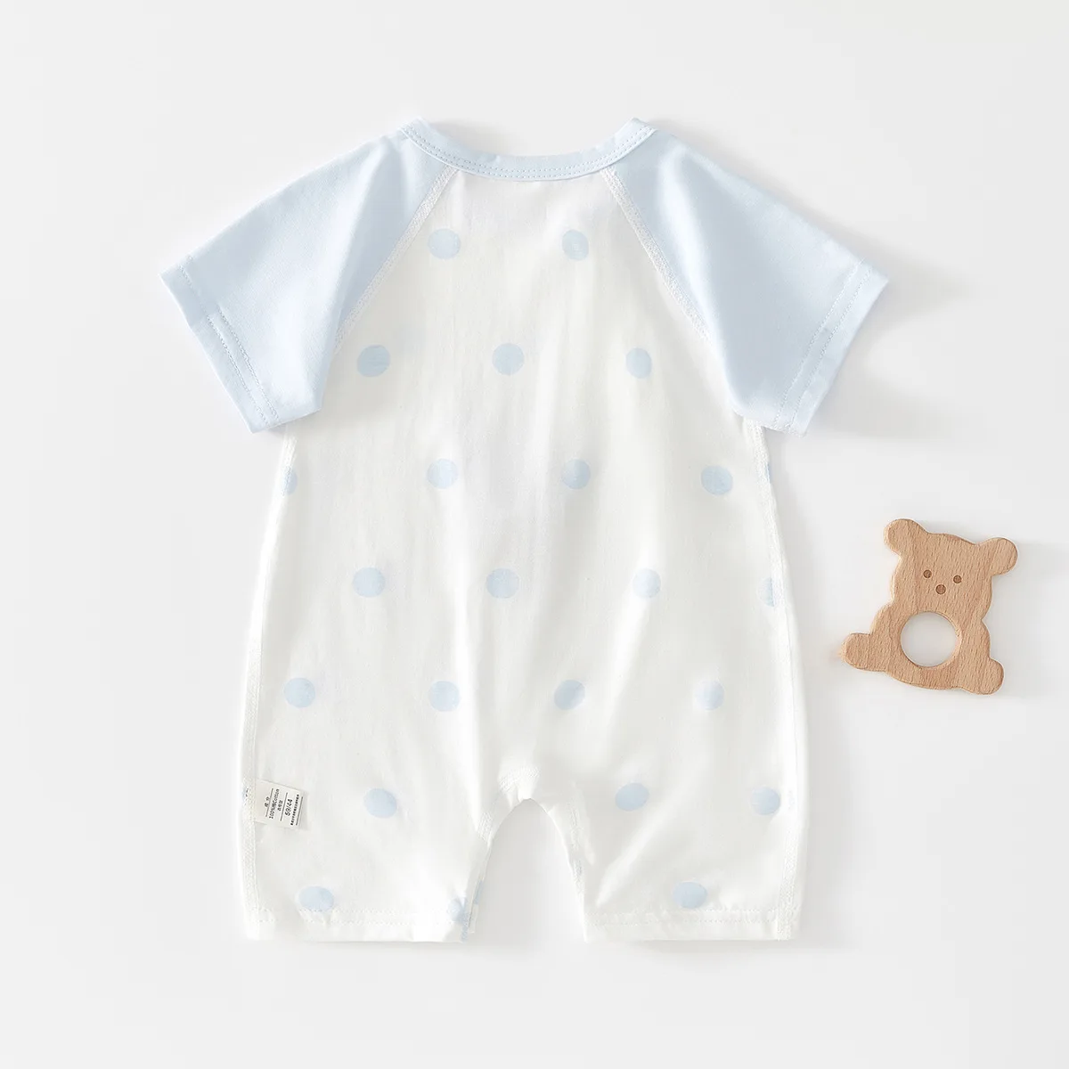 Sommer Dünne Baumwolle Kurzarm Baby Strampler Unisex Neugeborenen Body Klettern Kleidung