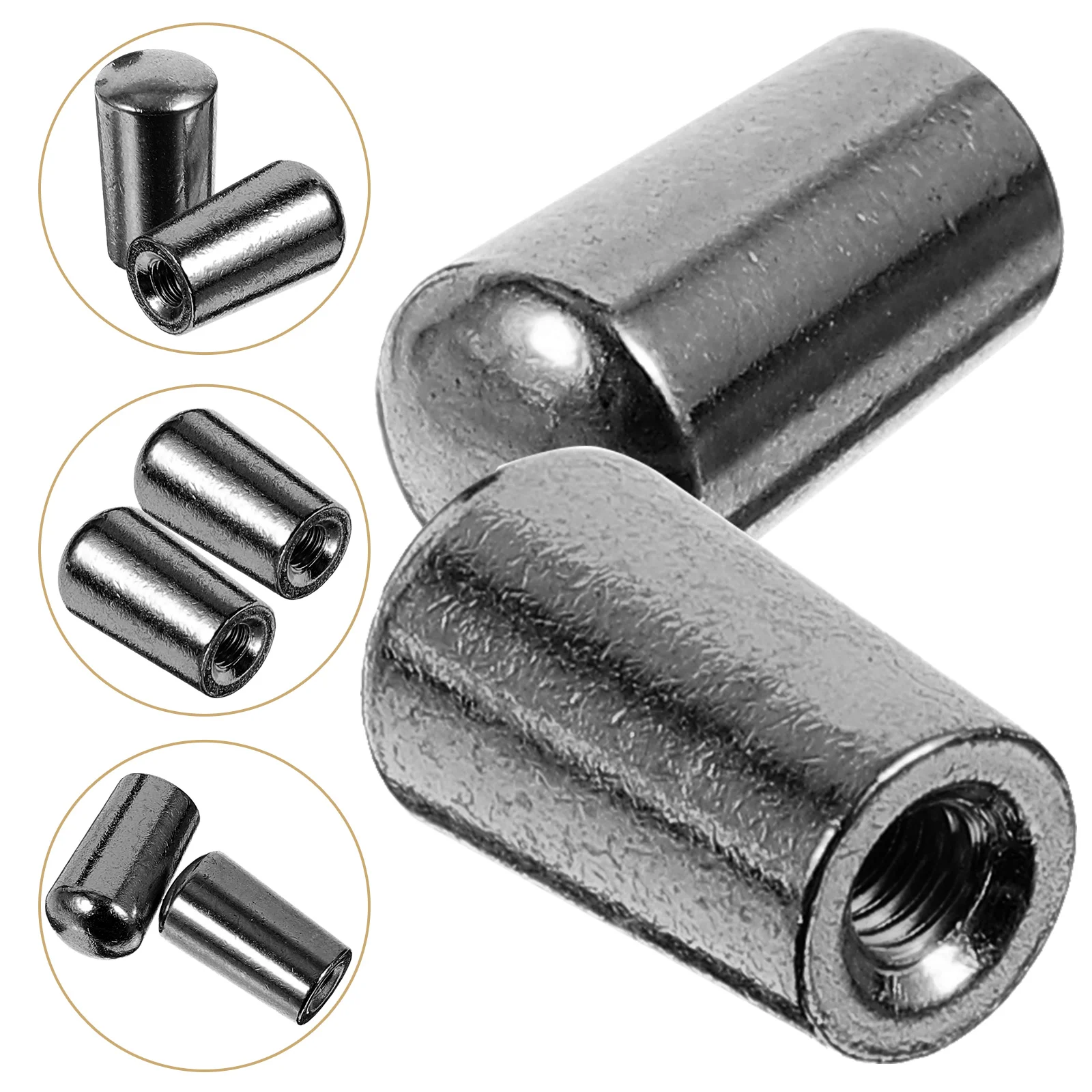 

2 Pcs Tapping Hat Guitar Pickup Switch Knob Toggle Tips Electric Cap Tone Knobs Thread Caps