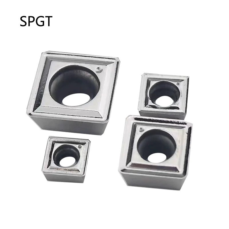 

10pcs SPGT050204 SPGT060204 SPGT07T308 090408 110408 140512 AL K10 U-Drill Inserts DESKAR CNC Lathe Machine Turning Cutter Tools
