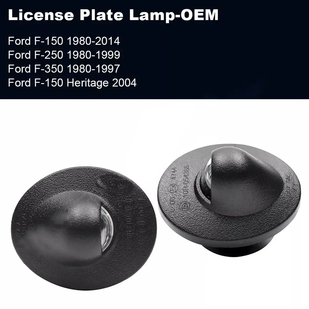 2pcs LED Number License Plate Lights For Ford F150 F250 F350 Rear Bumper Tag Assembly Lamp License Plate Light Accessories - Image 4