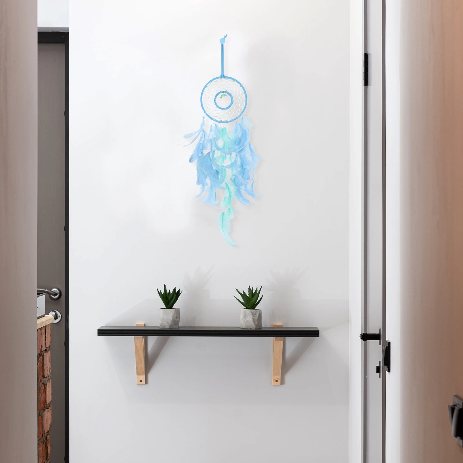 

Dream Catcher Ornament Wall Decor Hanging Indoor Home Decoration Decorations Metal Wedding Room