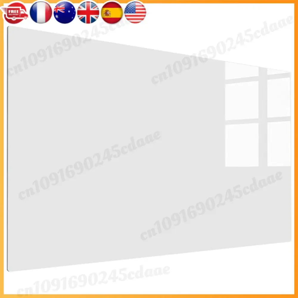 Magnetic White Board Sticker Wall Dry Erase Board Magnetic Whiteboard Contact Paper for Teaching Training Office and Home Use