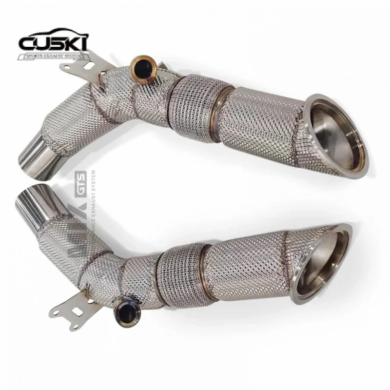 

Высокопроизводительная выхлопная труба без катализатора для Ferrari SF90 3.9T V8 2019-2023, автозапчасти из нержавеющей стали