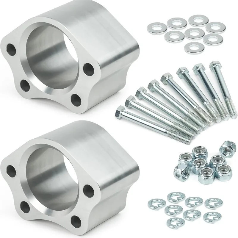 K6292 Suspension Leveling Shim Kit, 2" UCA Ball Joint Spacer Front Upper Control Arm Adjustment Kit