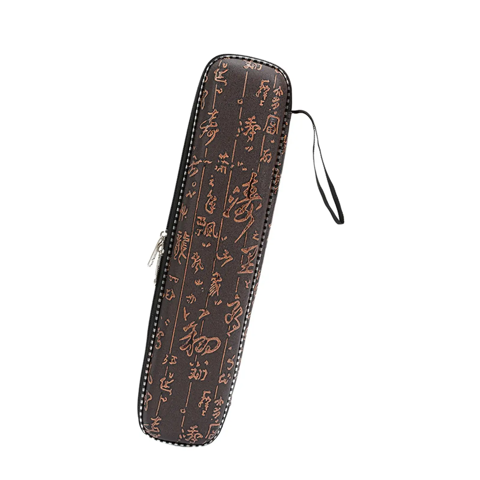 Bamboo Flute Bag Flute Protective Bag Portable Lightweight Instrument Accessories PU Leather Flute Storage Bag Flute Carrier
