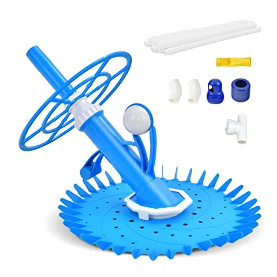 

Автоматический пылесос для бассейна S AFSTAR, беспроводной всасывающий для встраиваемых и надземных бассейнов с 36-становочным диском и 10 x 3,3