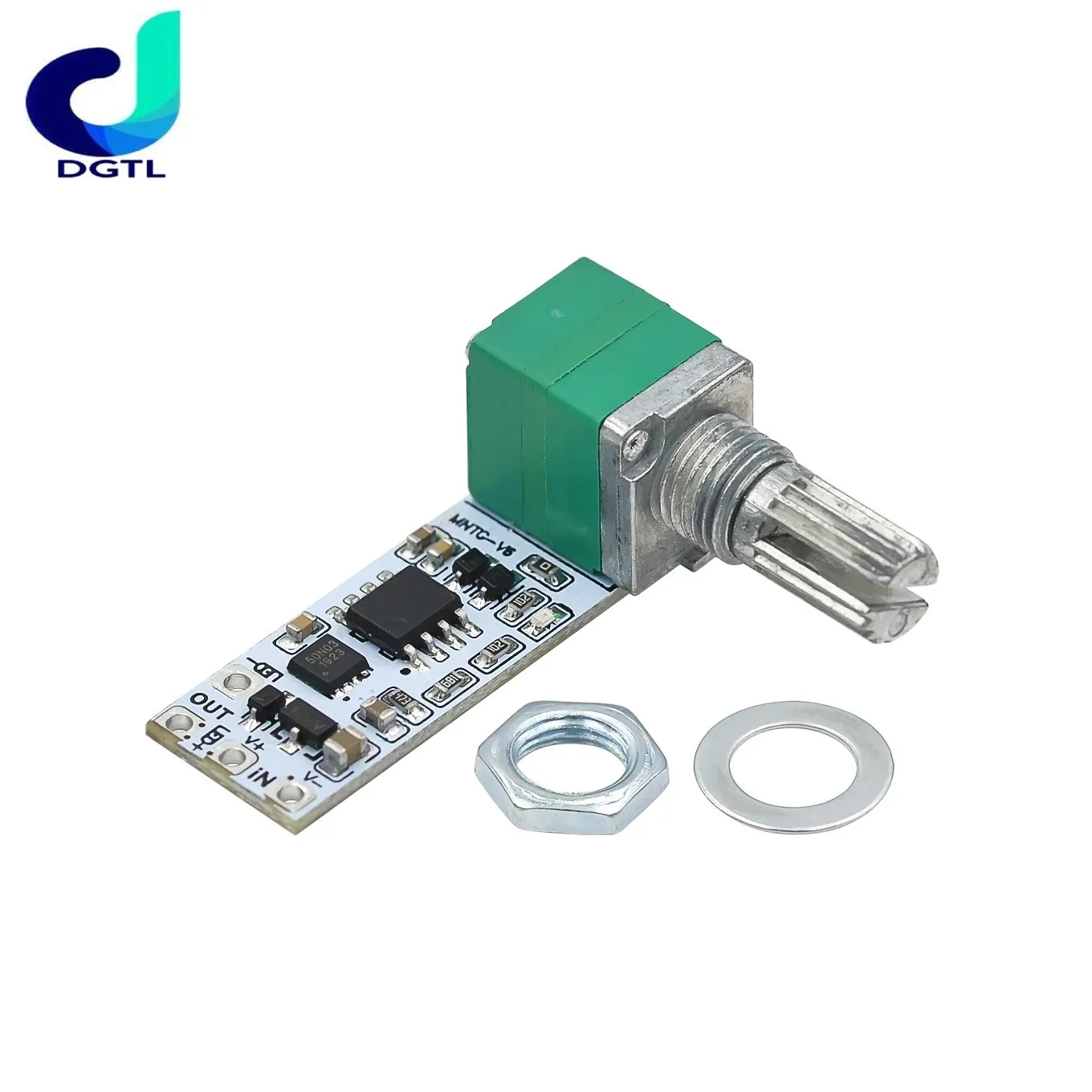 

LED constant pressure dimmer control module table lamp stepless knob potentiometer live stream fill light dimmer small