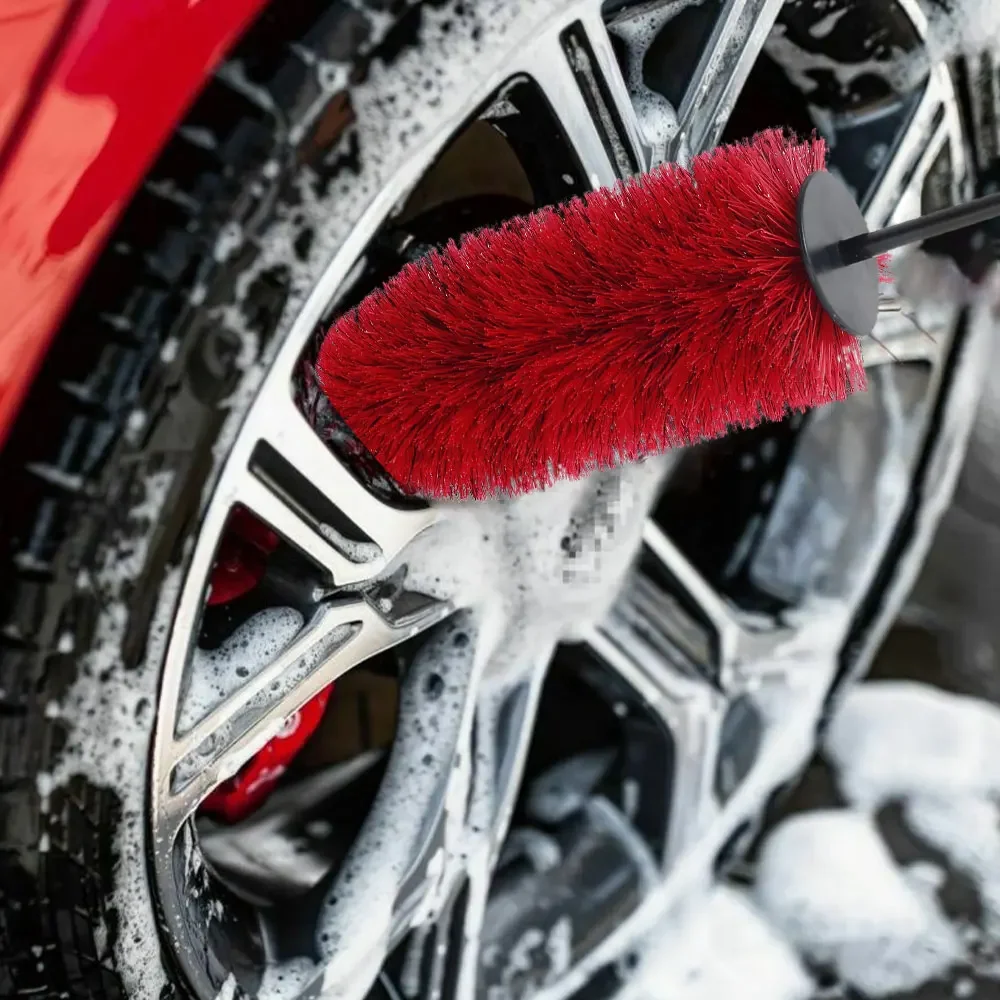 Wheel hub cleaner, car tire, car chassis engine cleaning, accelerated cleaning tool, car wheel hub brush, tire cleaning brush