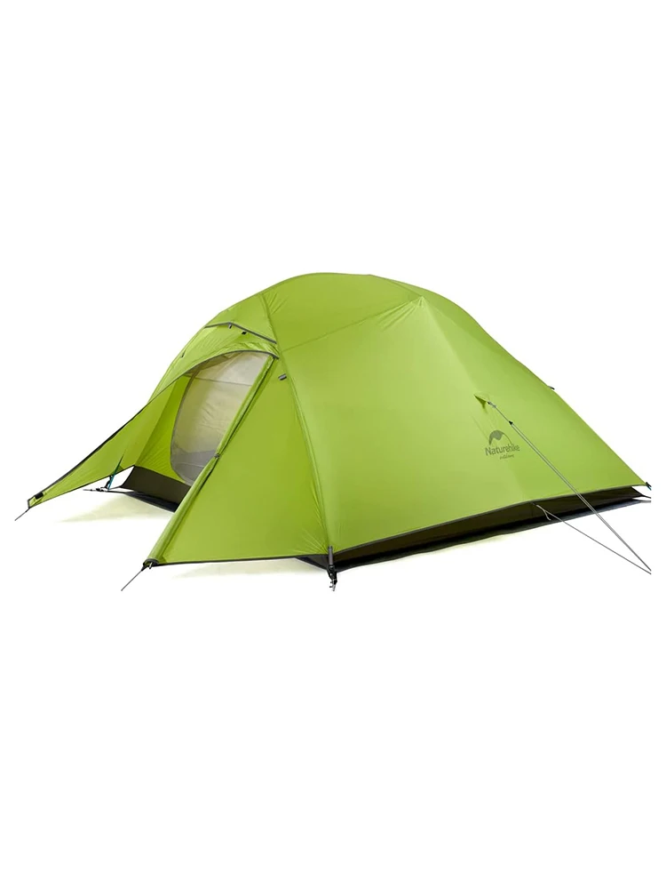 Naturehike 3-Personen-Zelt 4000mm Wasserdichtes Outdoor-Campingzelt Ultraleichtes Einfach Aufzubauendes Wander- und Rucksackzelt