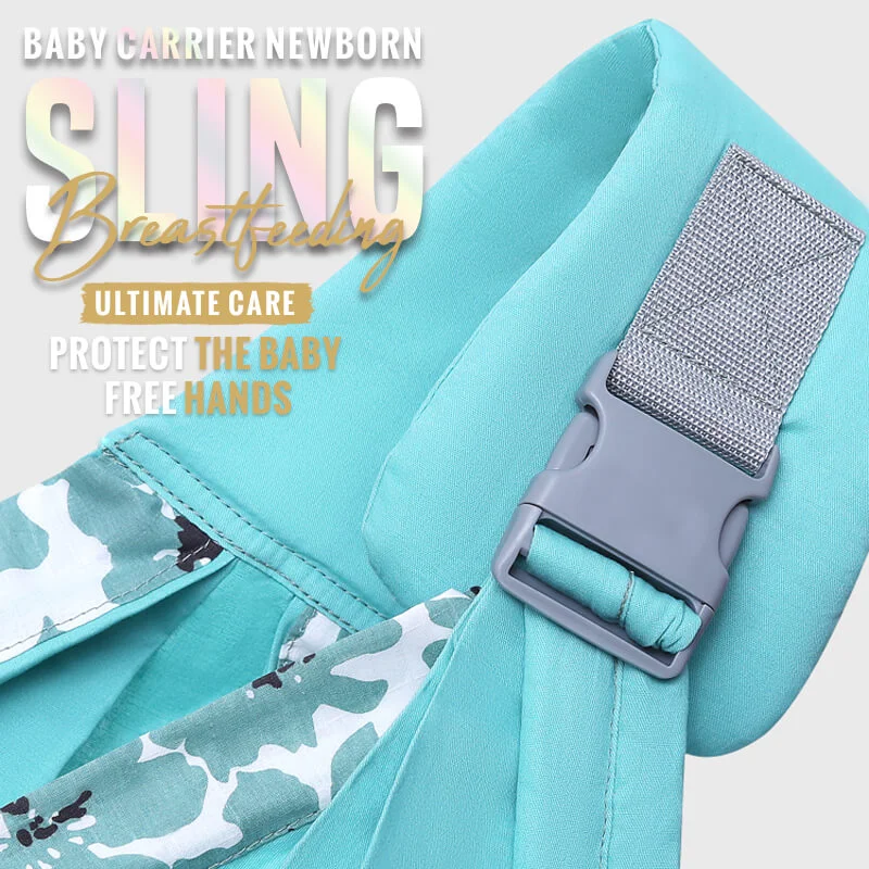 Baby Wrap Newborn Sling Dual Use Infant Nursing Cover Carrier Mesh Fabric Breastfeeding Carriers Up To 130 Lbs (0-36M)