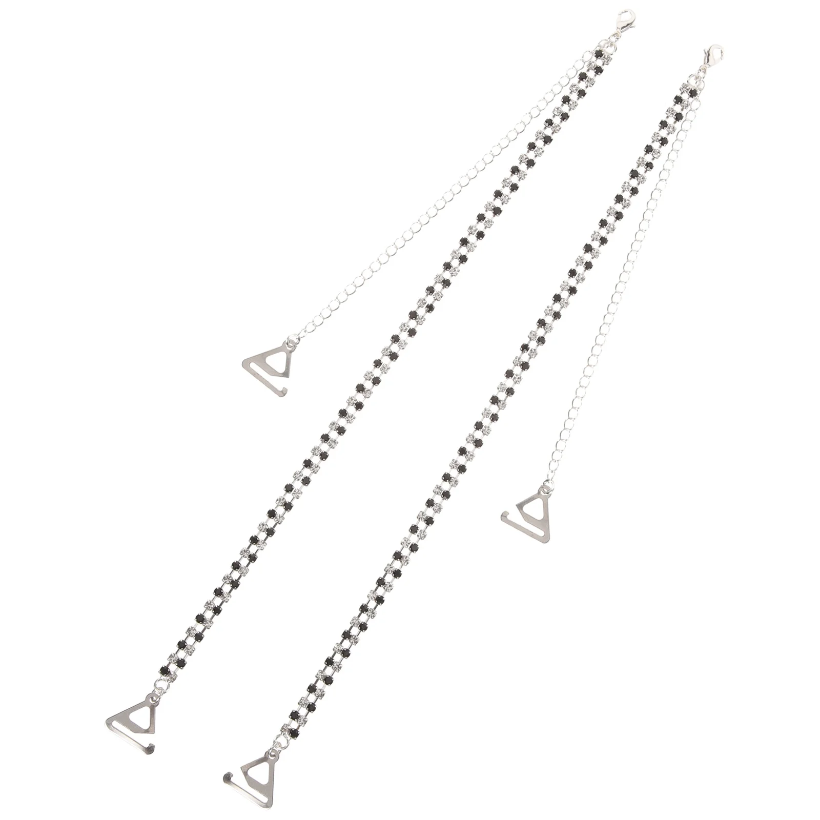 

1Pair Bra Straps Stylish Non-Slip Replacement for Tube Dress Halter Vest Women Girls Evening Event Wear