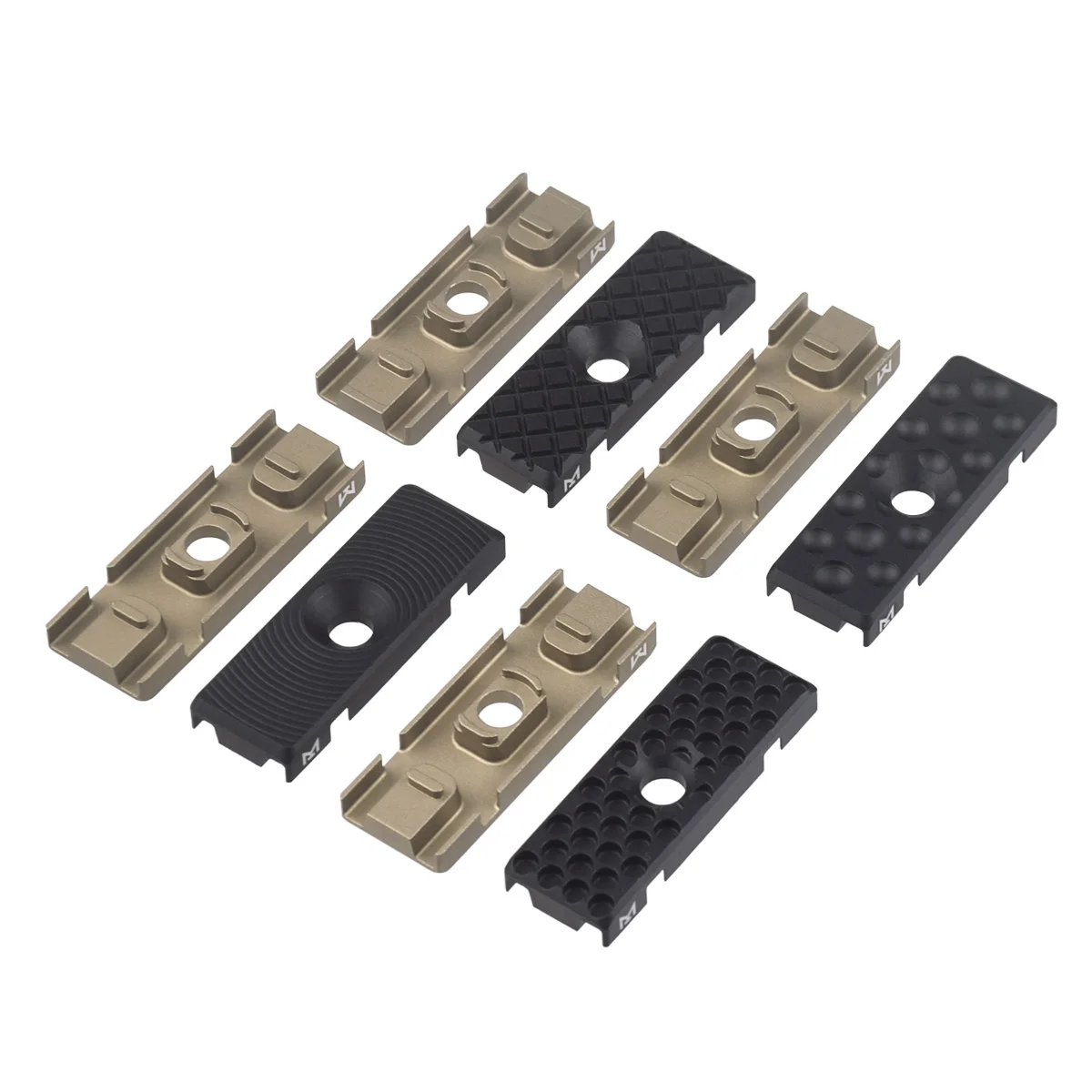 Tactical  Aluminum M-L-OK Metal Wire Guide System Cable Management Rail Cover Mount Hunting Gear Fit Surefire Light Switch Clip