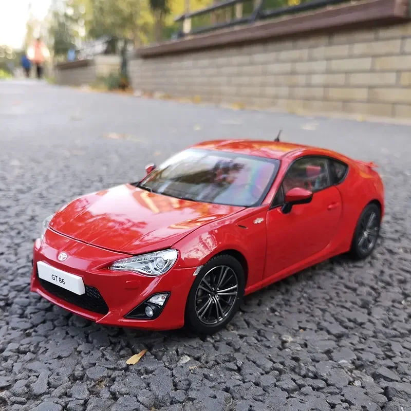 1:18 Scale FOR TOYOTA GT86 GT Alloy Car Model Collection Ornament Souvenir Die Casting Toys