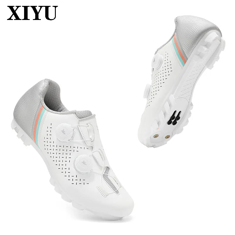 

XIYU 48# Cycling Shoes Double Rotating Buckle High Quality Couple Outdoor Road Self-locking Non-slip Mountain Bike Cycling Shoes
