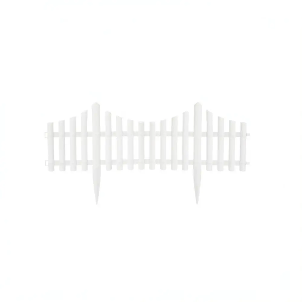 Outdoor Garden Plastic Fencing Decorative Lawn Edging Border Interlocking Pathway Landscape Panel Yard Plant Protector