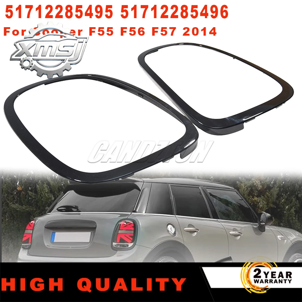 

Para BMW Mini Cooper F55 F56 F57 nueva luz trasera embellecedora envolvente 1 par L + R 51712285495 51712285496 accesorios de fá