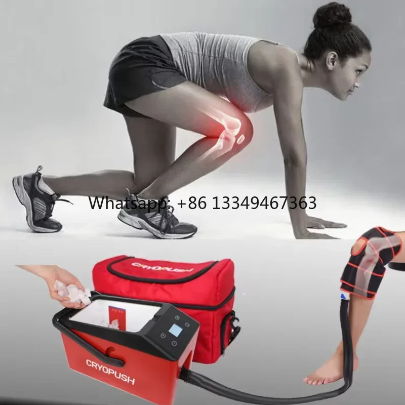 

Manufacturer Cryopush Full Leg Reduce ACL Surgery Edema Swelling Ice Machine For Knee After Surgery Pulse Cold Compression Thera