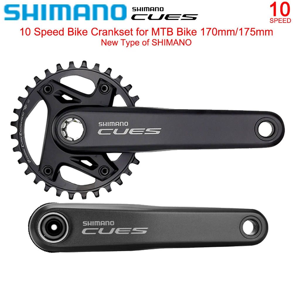 SHIMANO CUES 1X10 Speed Groupset for MTB Bike FC-U6000-1 Crankset BB-M501 Bottom U6000 Derailleurs Kit Original Bicycle Parts