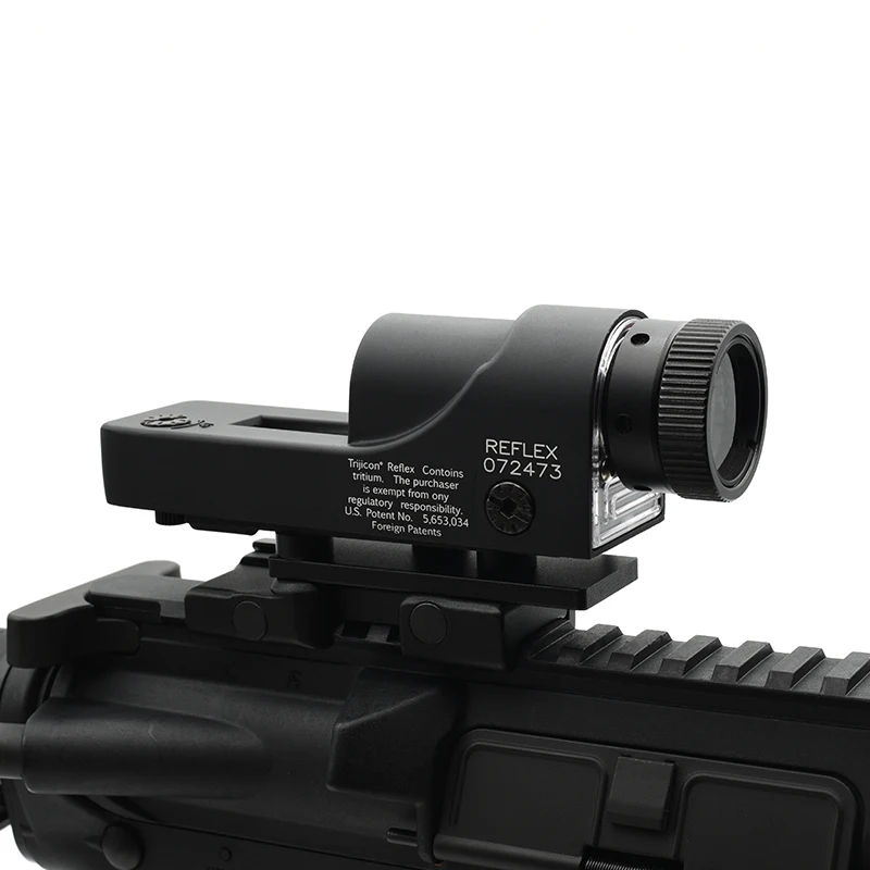 Imagem -06 - Tactical Auto-iluminado Reflex Sight Red Dot Riflescope com Tampa contra Poeira Caça e Airsoft com Marcações Completas Rx06