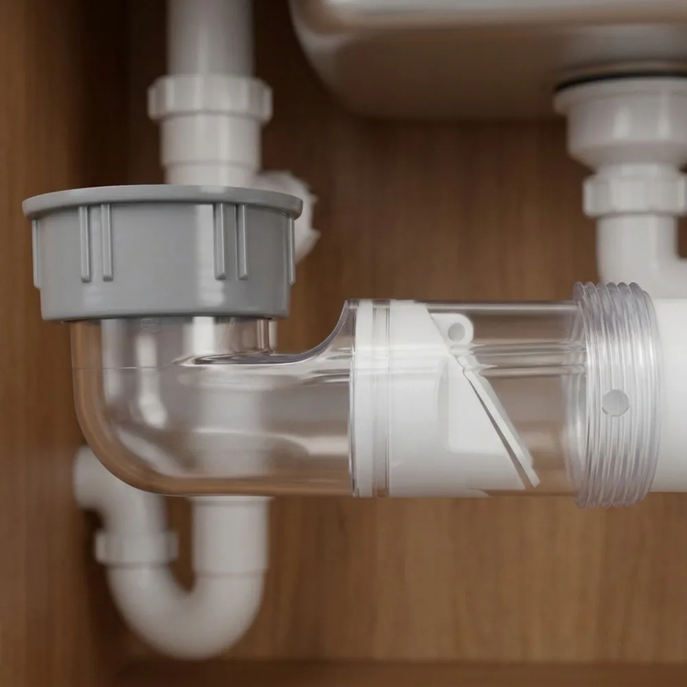 Kitchen Drain Valve As Shown In The Picture Anti-odor Check Valve for versatile Sink Usage PP Material for versatile Usage