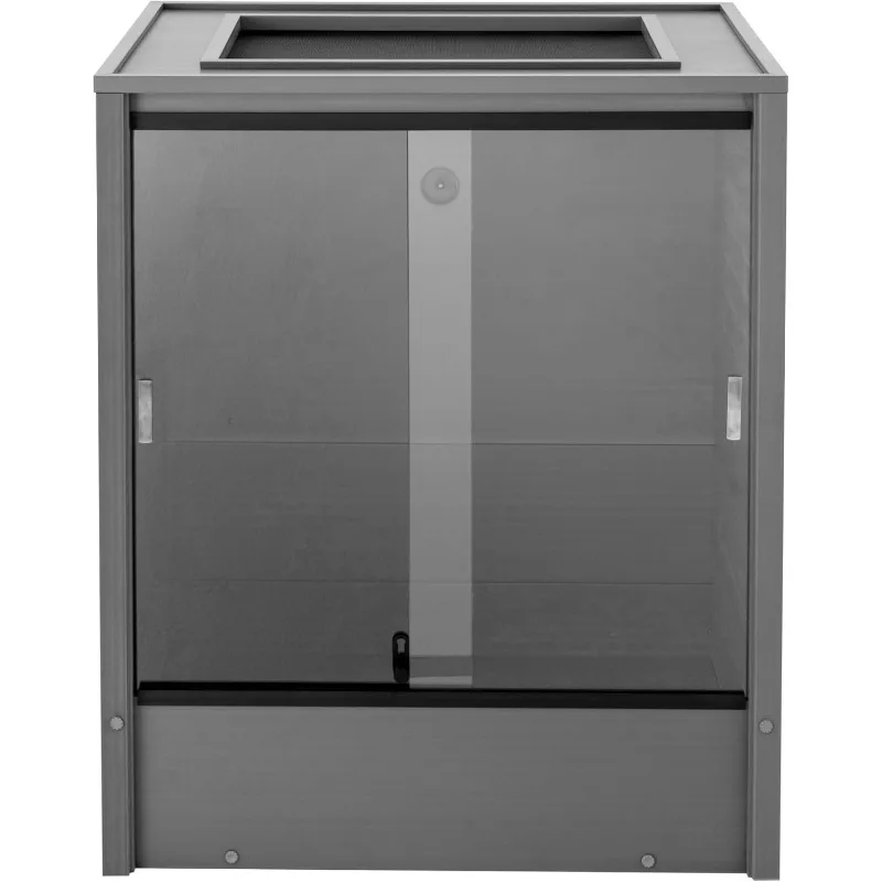 موئل صالة الزواحف العمودي مدغشقر، (30 بوصة طول × 24 بوصة عرض × 36 بوصة ارتفاع) قفص الحرباء Arboreal مصنوع من ECOFLEX ® ، غير #1