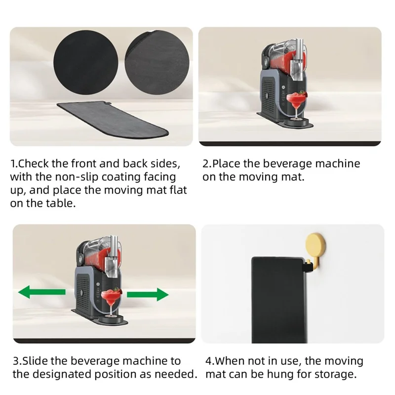 A83G- ماكينة شرب مجمدة سريعة الشرائح على الطاولة لآلة نينجا سلوشي FS301 FS300 لوحة منزلقة
