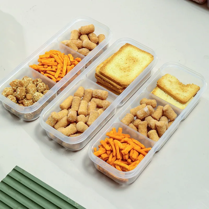1pc Narrow Drawer Refrigerator Storage Box Food‑Grade Freezer Organizer for Meat Food Sorting