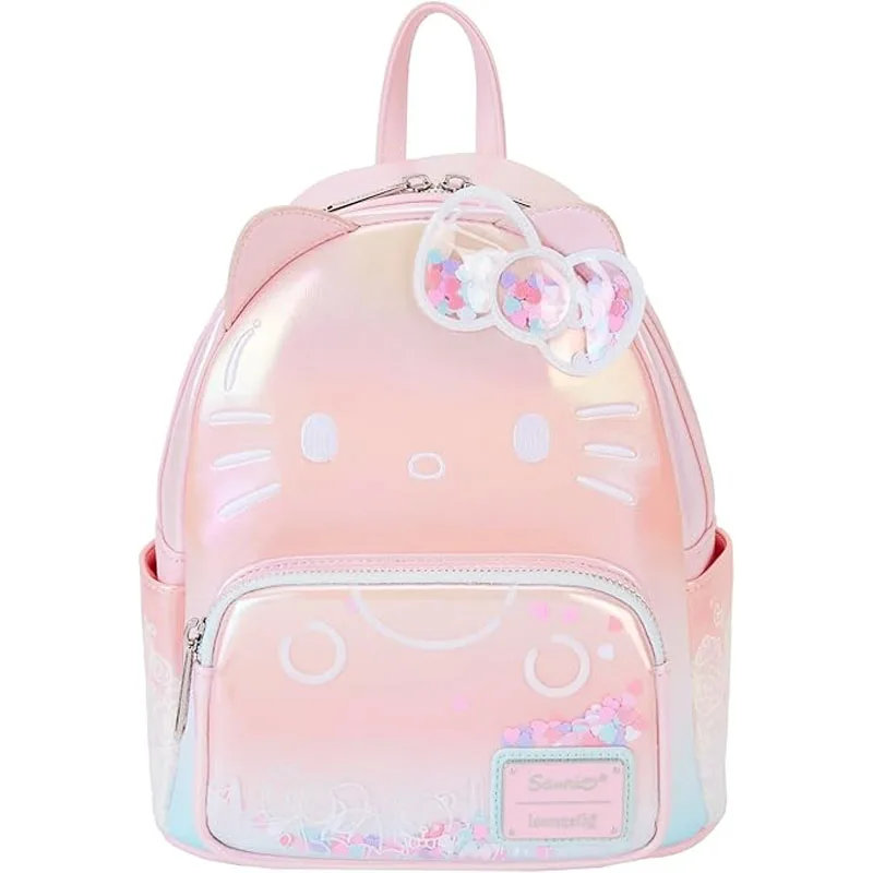 

Lounge Fly Hello Kitty 50th anniversary cartoon cartoon collage mini backpack fashion accessories girl surprise lovely gift