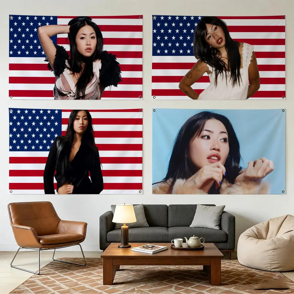 SINGER B-BeabadoobeeS FASHION Flags Flag Durable Outdoor Indoor Festive Decoration Classic Design Wall Room Banner