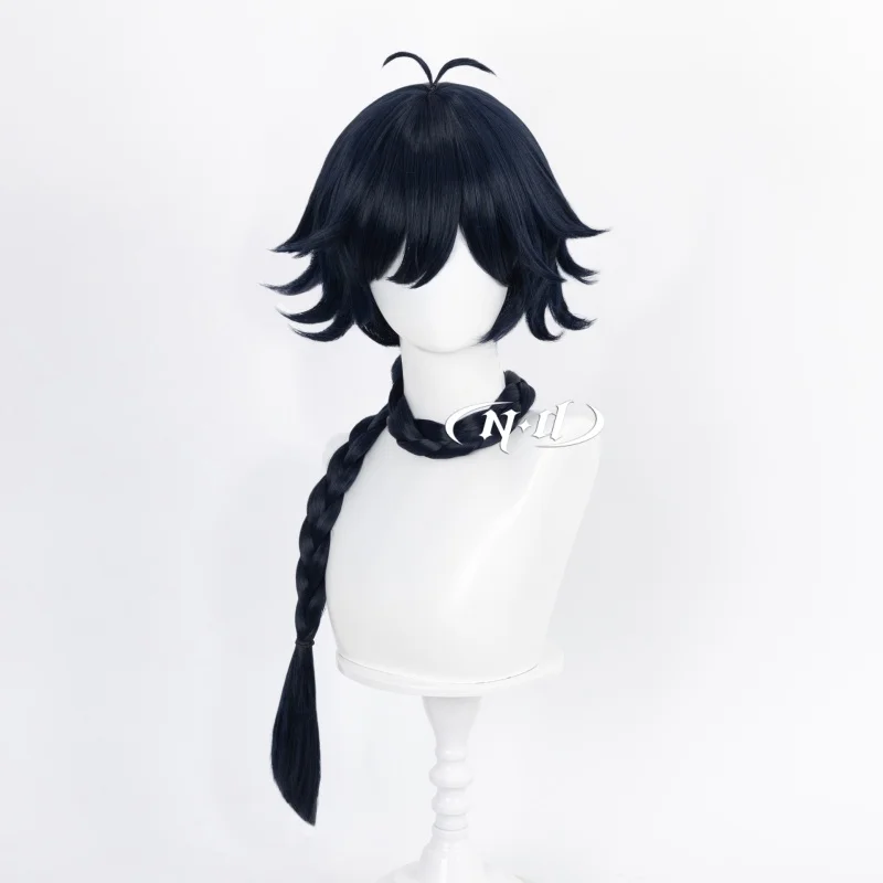 ND Bai Yuechu Cosplay Wigs Hairpiece Fox Spirit Matchmaker Anime Cosplay Hair Wigs Heat Resistant Synthetic for Comic Con Coser