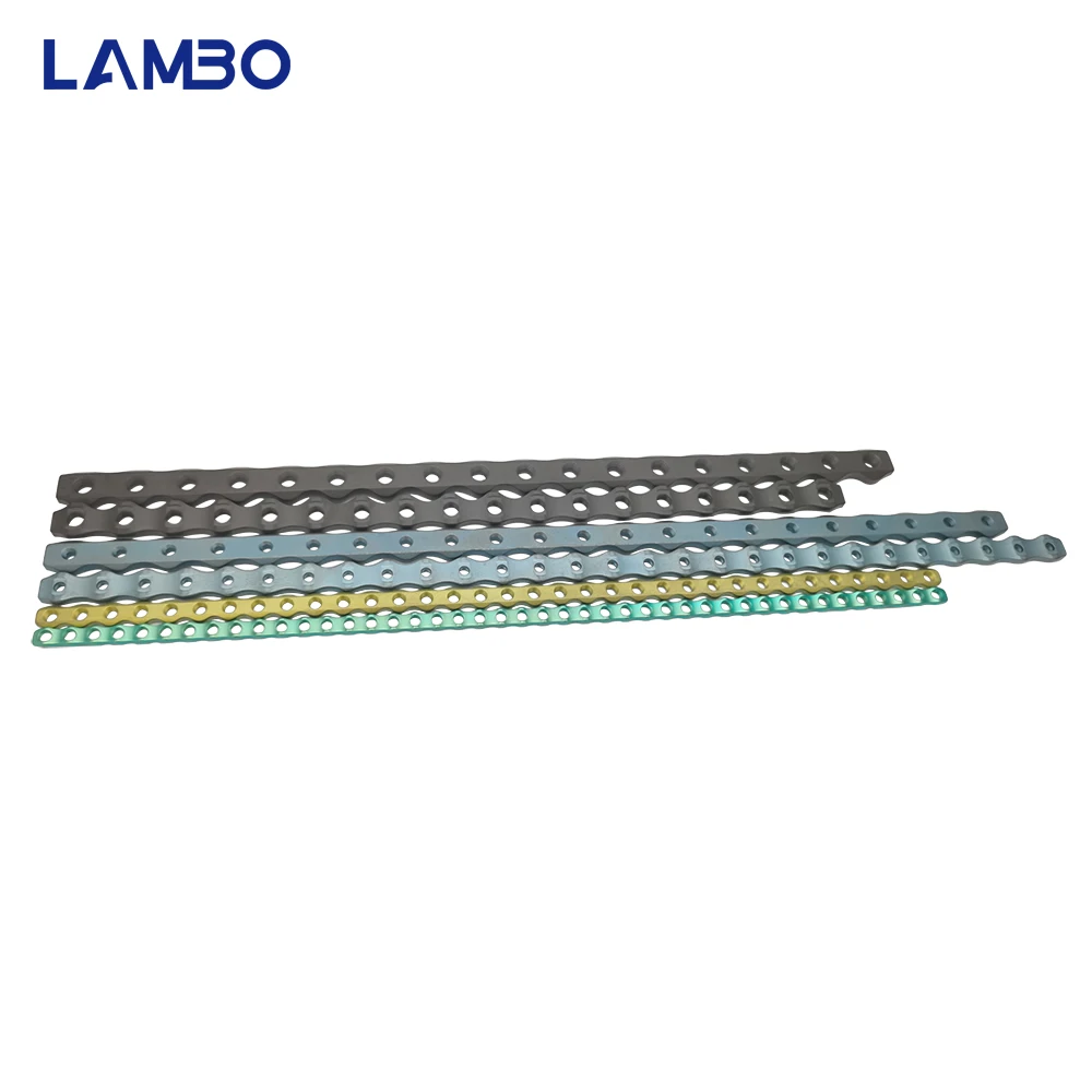 ALPS II Titanium Straight Cuttable fully Locking Plate, Pet Veterinary Orthopedic Surgical Instruments Medical Equipment