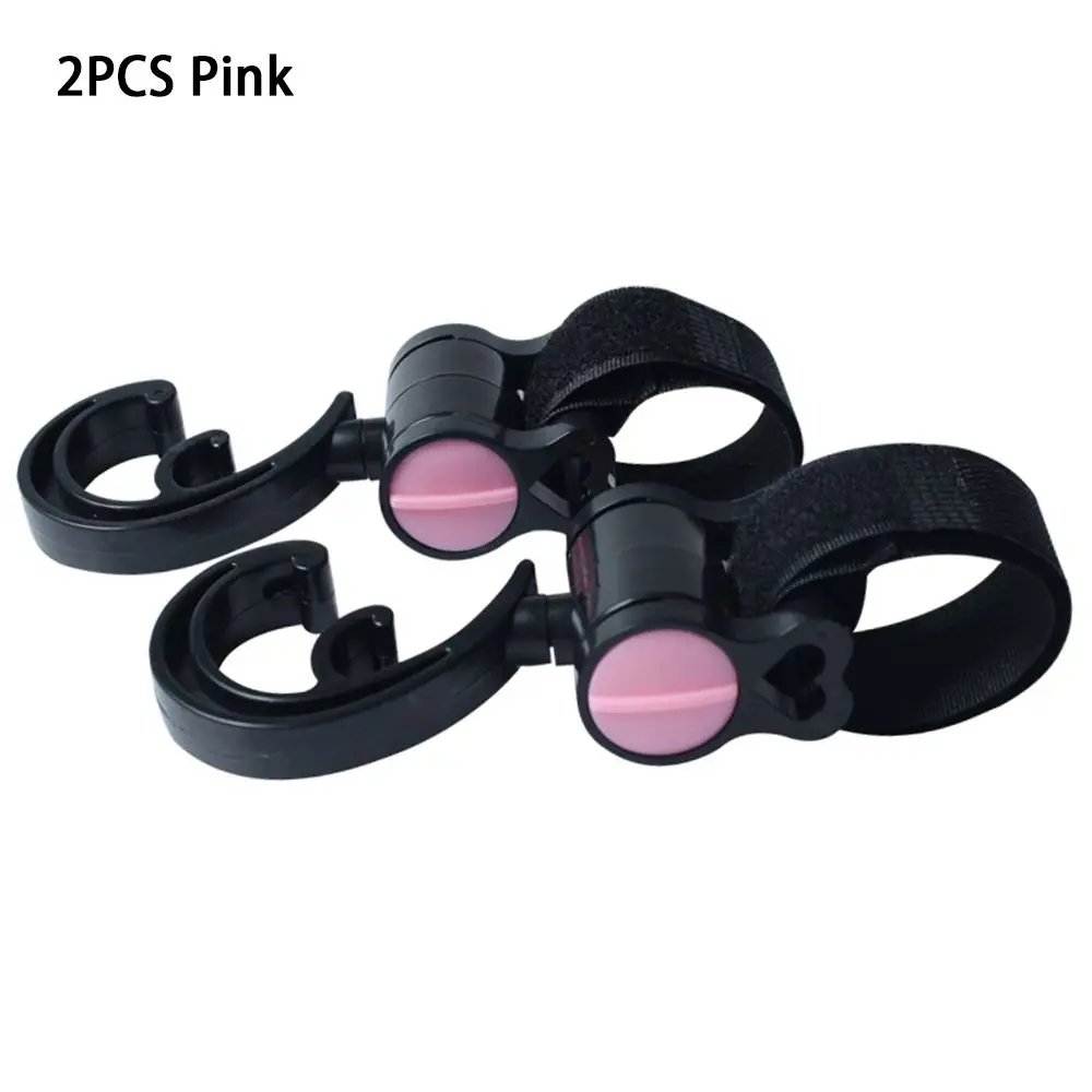 

2PCS Multifunction Rotate 360 Degree Baby Bag Hanger Organizer Bag Clip Stroller Hooks Cart Hook