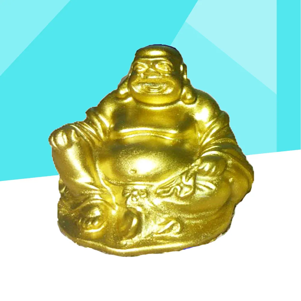 Premium Resin Maitreya Buddha Statue Hand Carved by Professional Craftsman Exquisite Detail Vivid Look Home Office Dorm