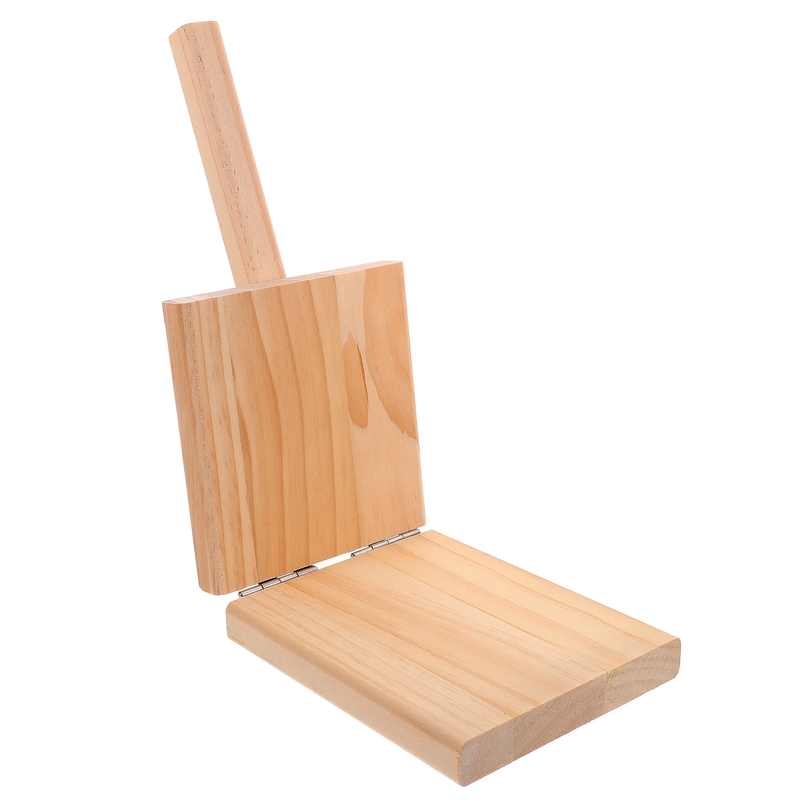 

Wooden Dumpling Press Smooth Non-Stick Surface Easy Clean Manual Dough Presser for Homemade Dumpling Skin Making Kitchen Gadget