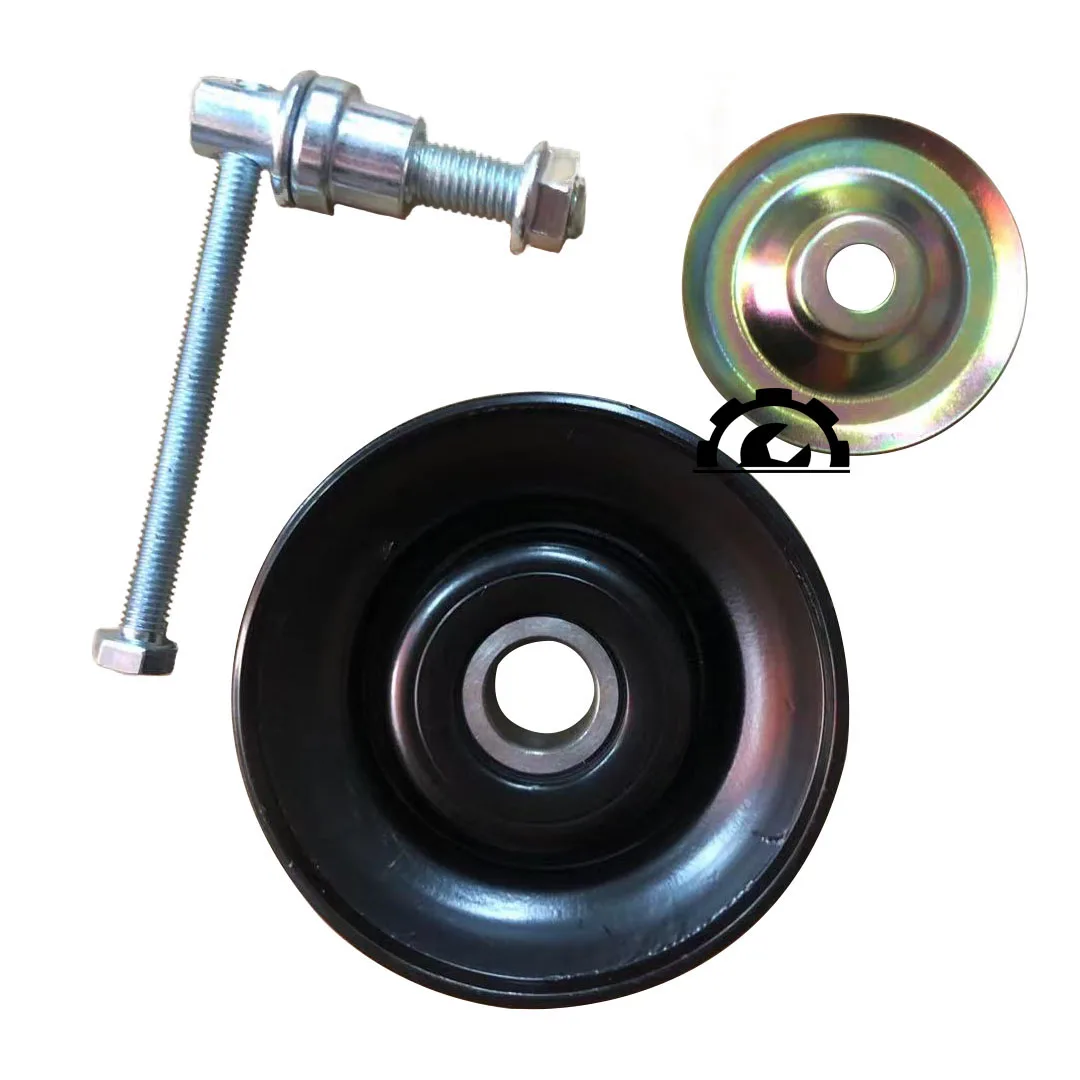 

For Caterpillar Komatsu Hyundai Sany Excavator Air Conditioning Belt Tensioner Adjustment Wheel Air Conditioning Pulley A Slot