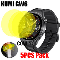 5Pcs Film For KUMI GW6 Smart watch Screen Protector TPU Hydrogel Unthin HD Anti-Scratch Soft Films